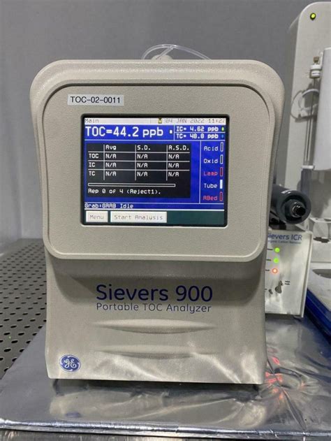 ge sievers 900 laboratory toc analyzer|sievers autosampler manual.